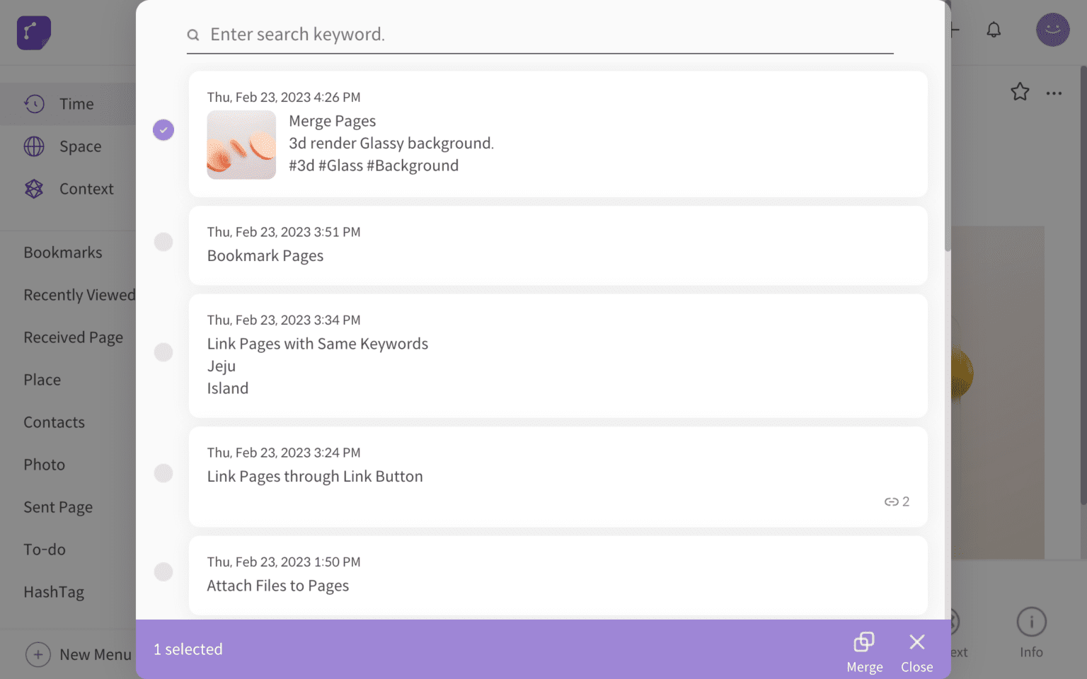 Merge Pages | DigitalPage